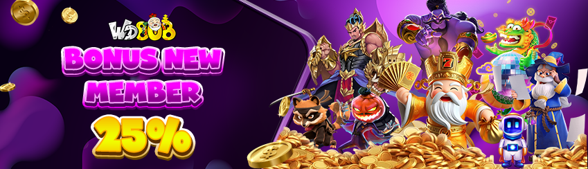 Bonus New Member 25%